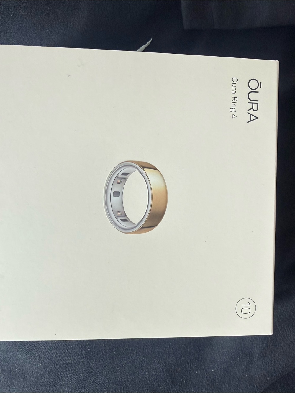 New in box Oura Ring 4 Gold size 10